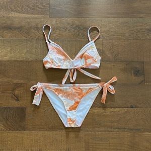 roxy bikini set